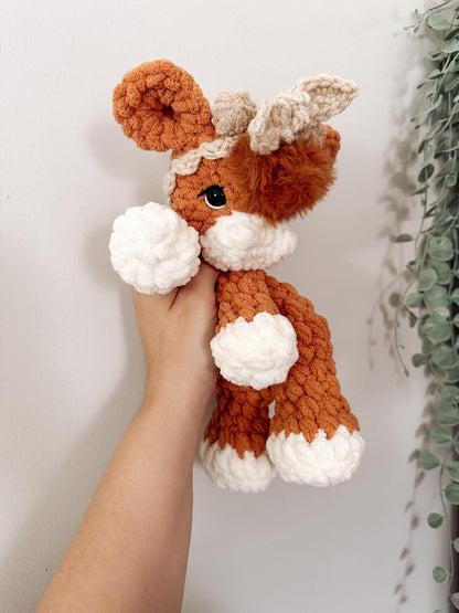 BkayCrochetCo Charlie the Calf Amigurumi Crochet Pattern PDF