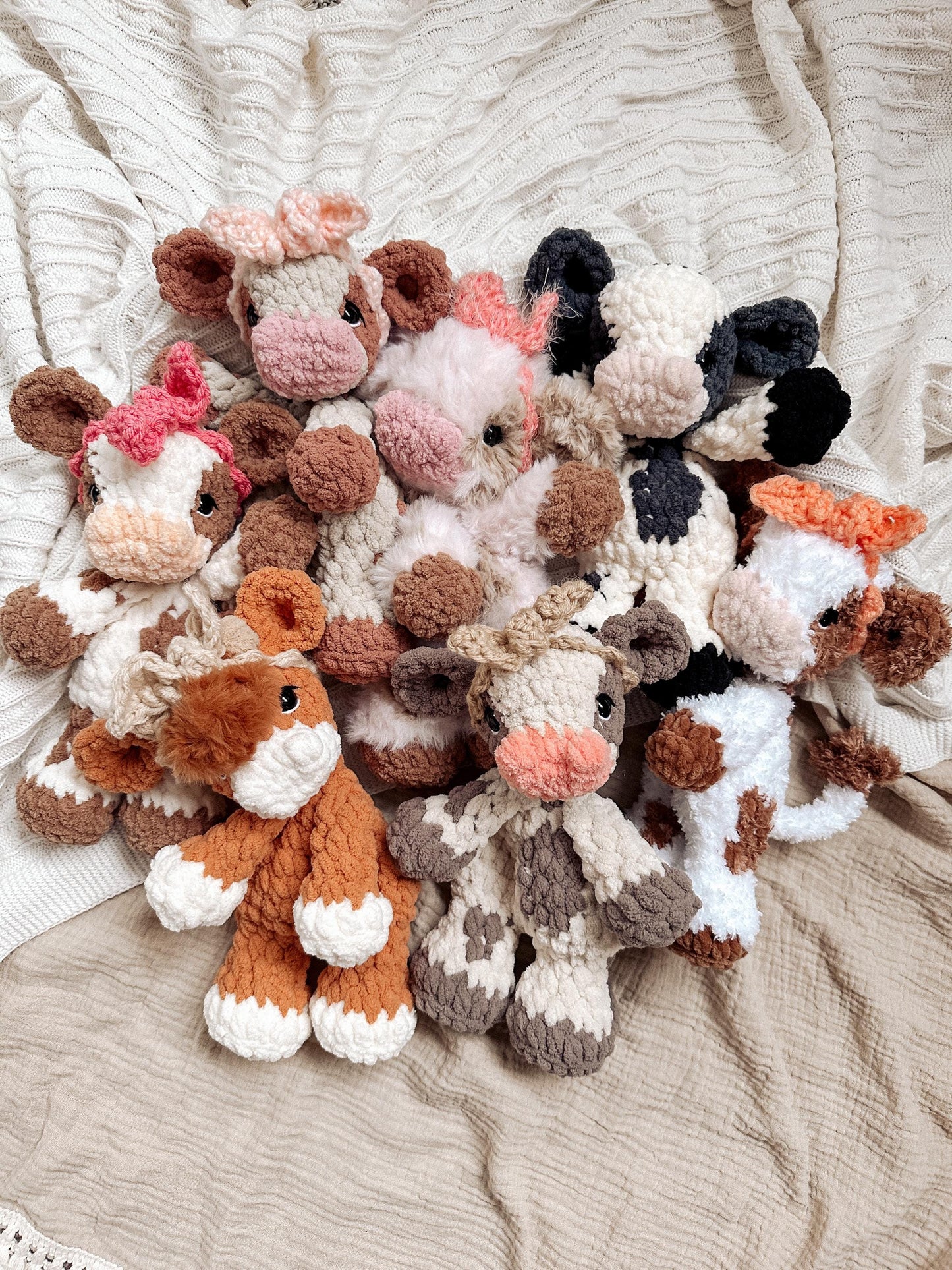 BkayCrochetCo Charlie the Calf Amigurumi Crochet Pattern PDF