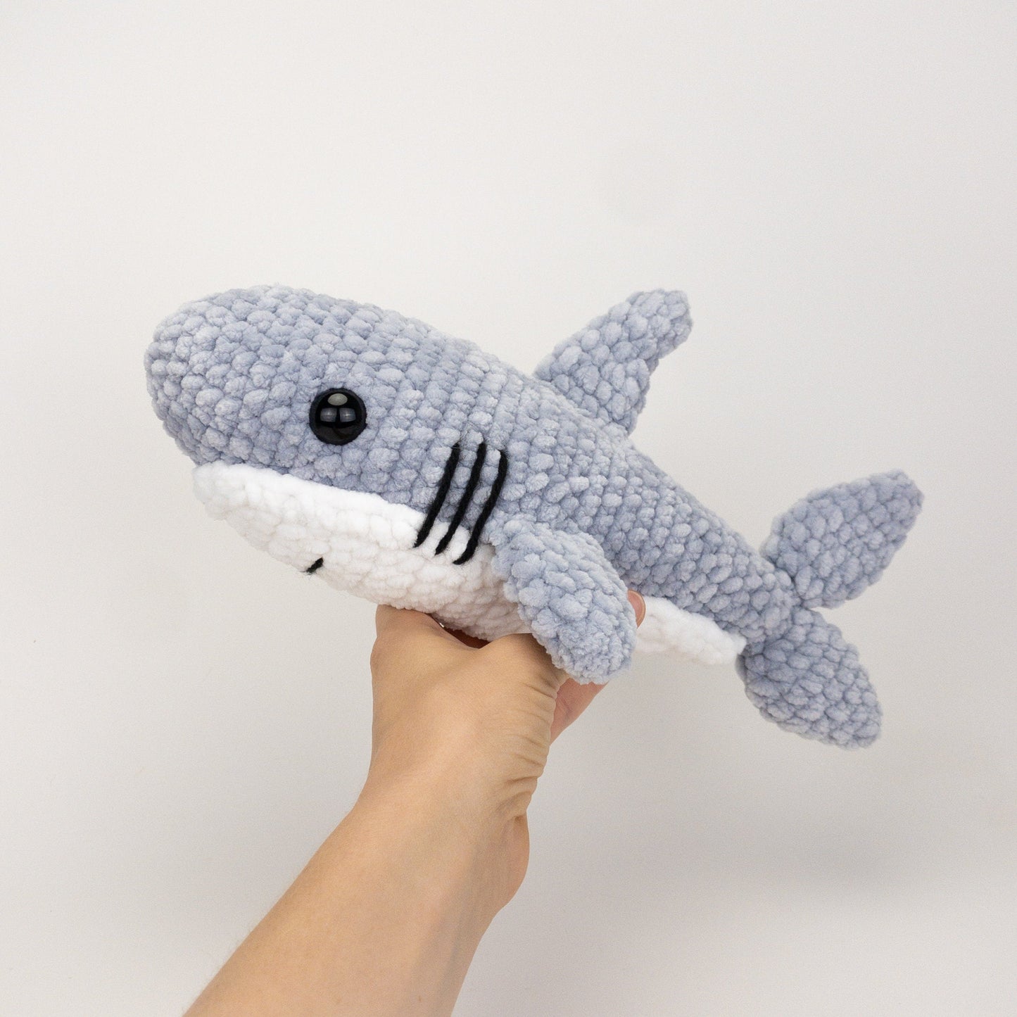 TheresasCrochetShop 4 Shark and Whale Plush Amigurumi Crochet Pattern Pack PDF