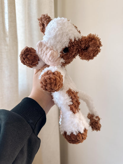 BkayCrochetCo Charlie the Calf Amigurumi Crochet Pattern PDF