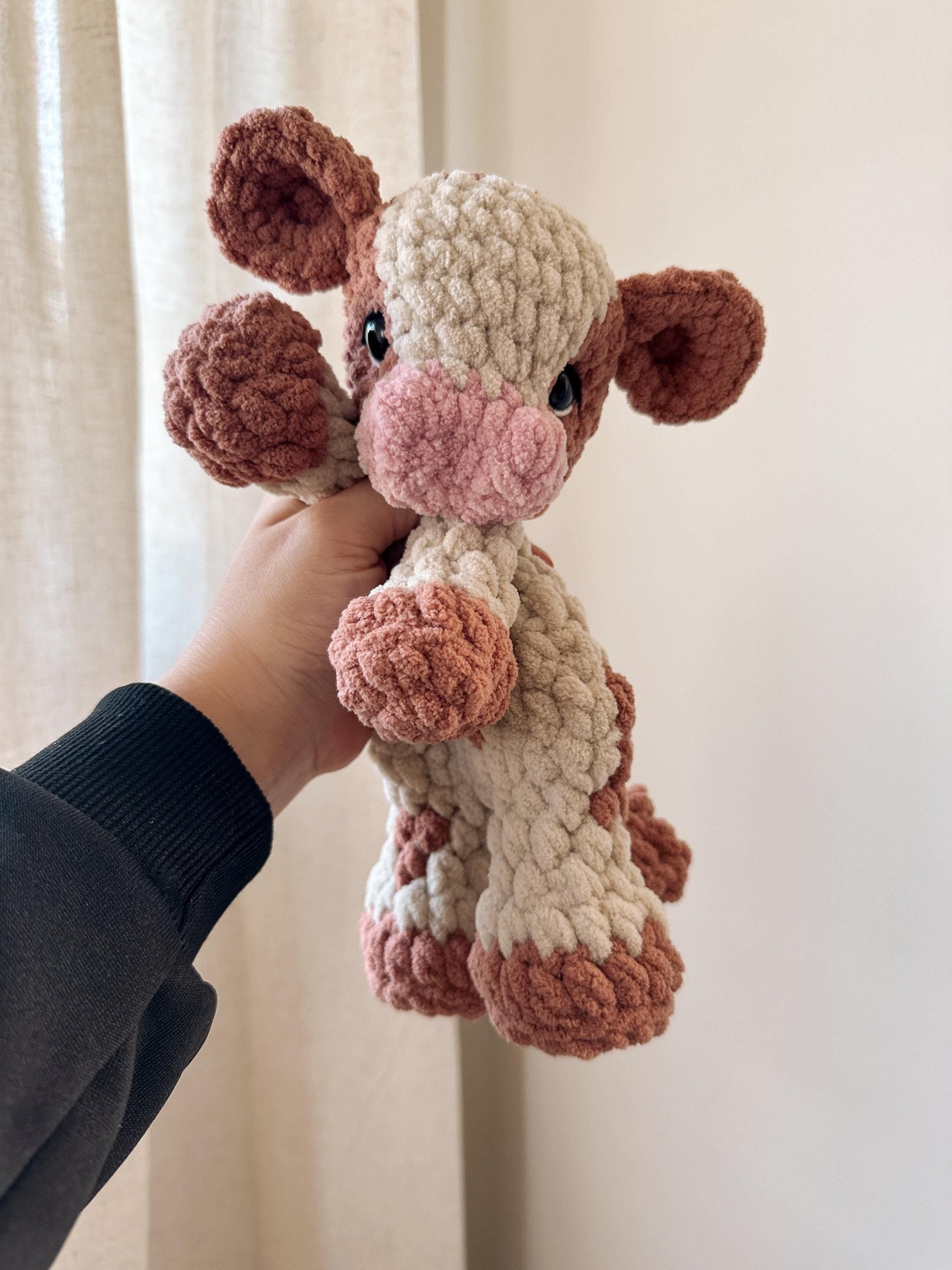 BkayCrochetCo Charlie the Calf Amigurumi Crochet Pattern PDF