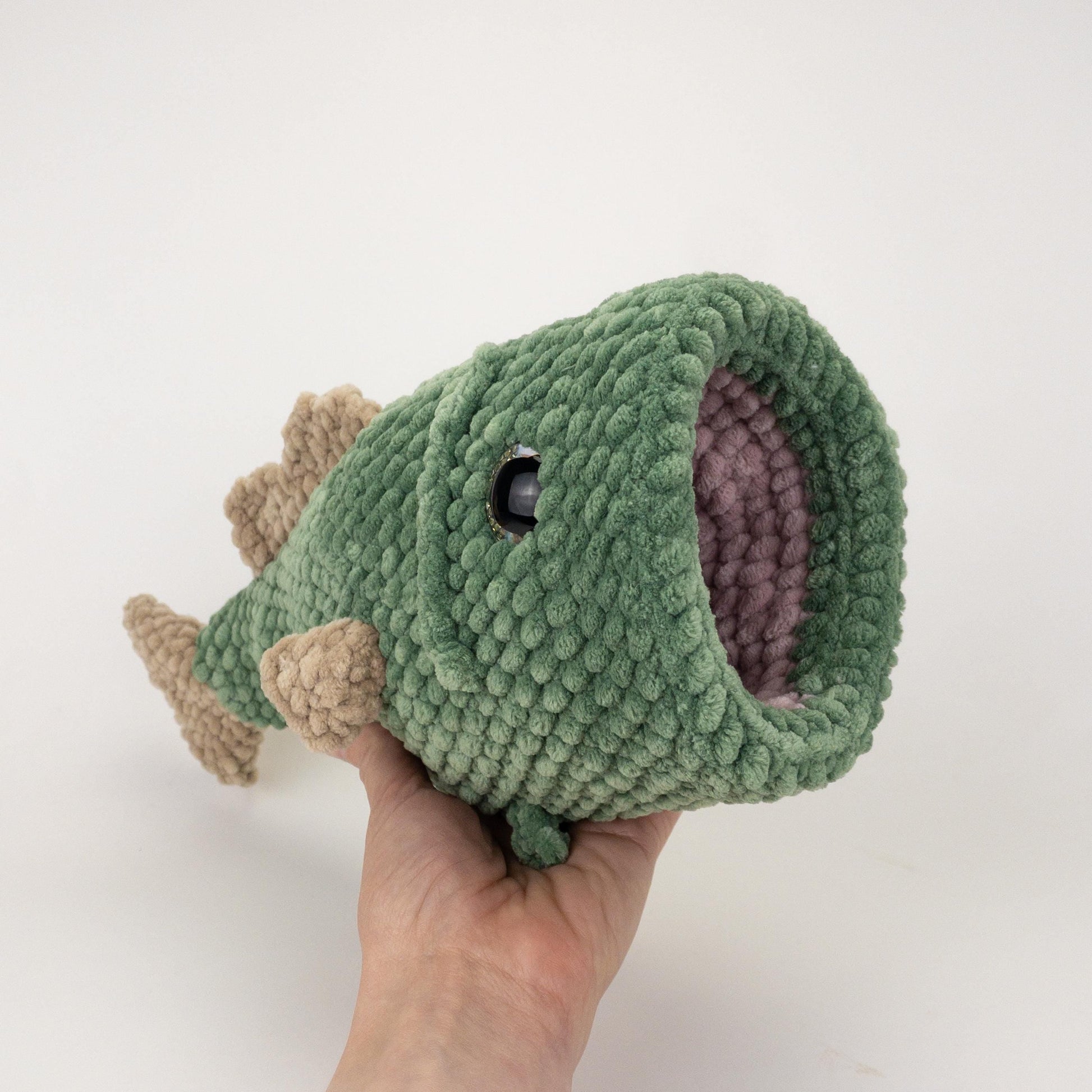 TheresasCrochetShop Plush Barry the Bass Amigurumi Crochet Pattern PDF