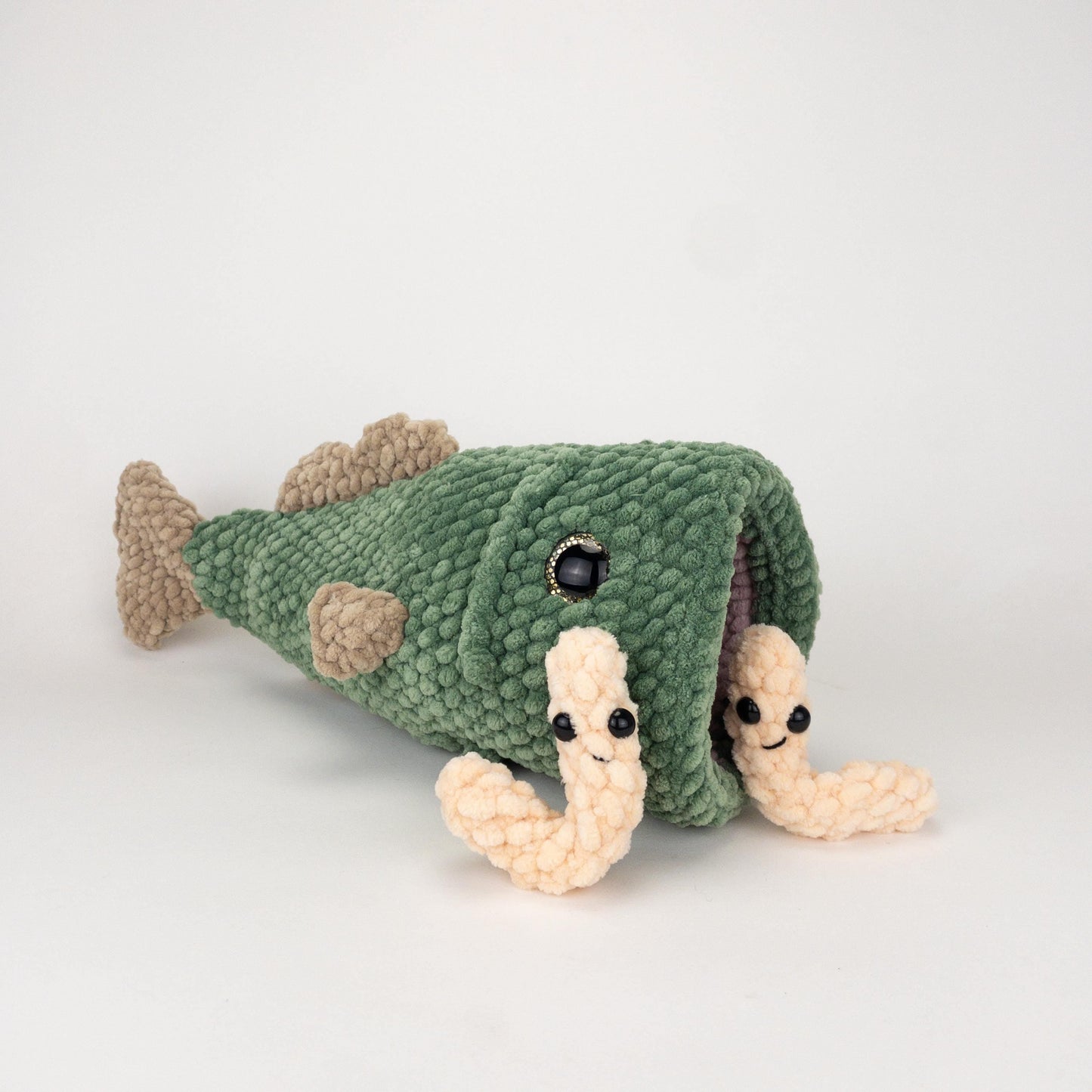 TheresasCrochetShop Plush Barry the Bass Amigurumi Crochet Pattern PDF