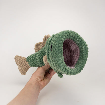 TheresasCrochetShop Plush Barry the Bass Amigurumi Crochet Pattern PDF