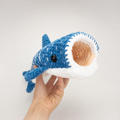 TheresasCrochetShop Winslow the Whale Shark Amigurumi Crochet Pattern PDF