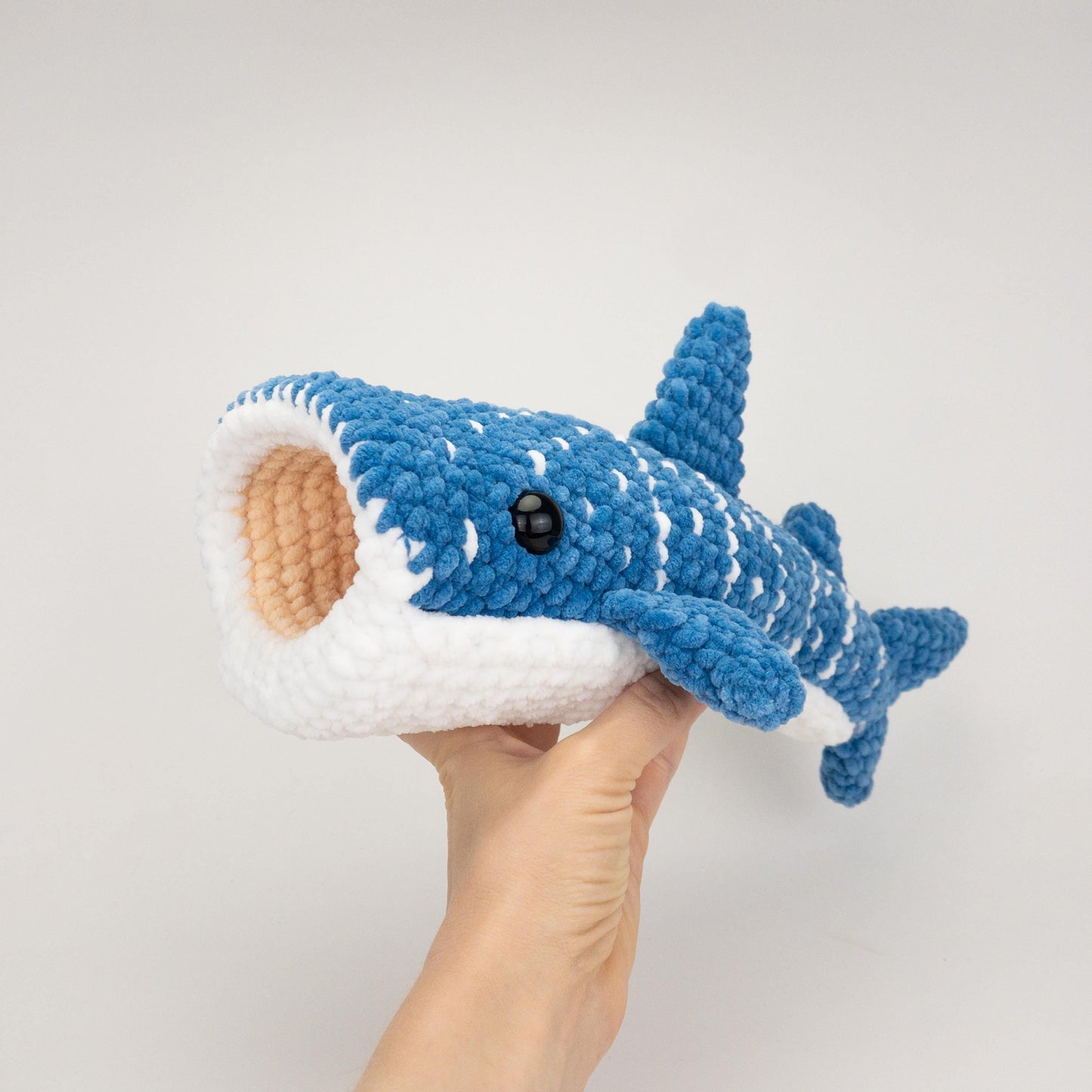 TheresasCrochetShop Winslow the Whale Shark Amigurumi Crochet Pattern PDF