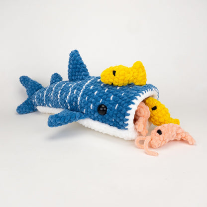 TheresasCrochetShop Winslow the Whale Shark Amigurumi Crochet Pattern PDF