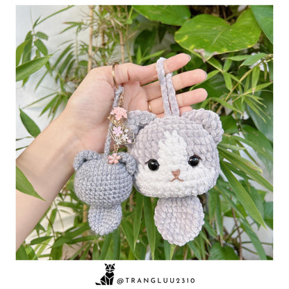 MagicRing Crochet Cat Pattern: Meow Mates (PDF Pattern)
