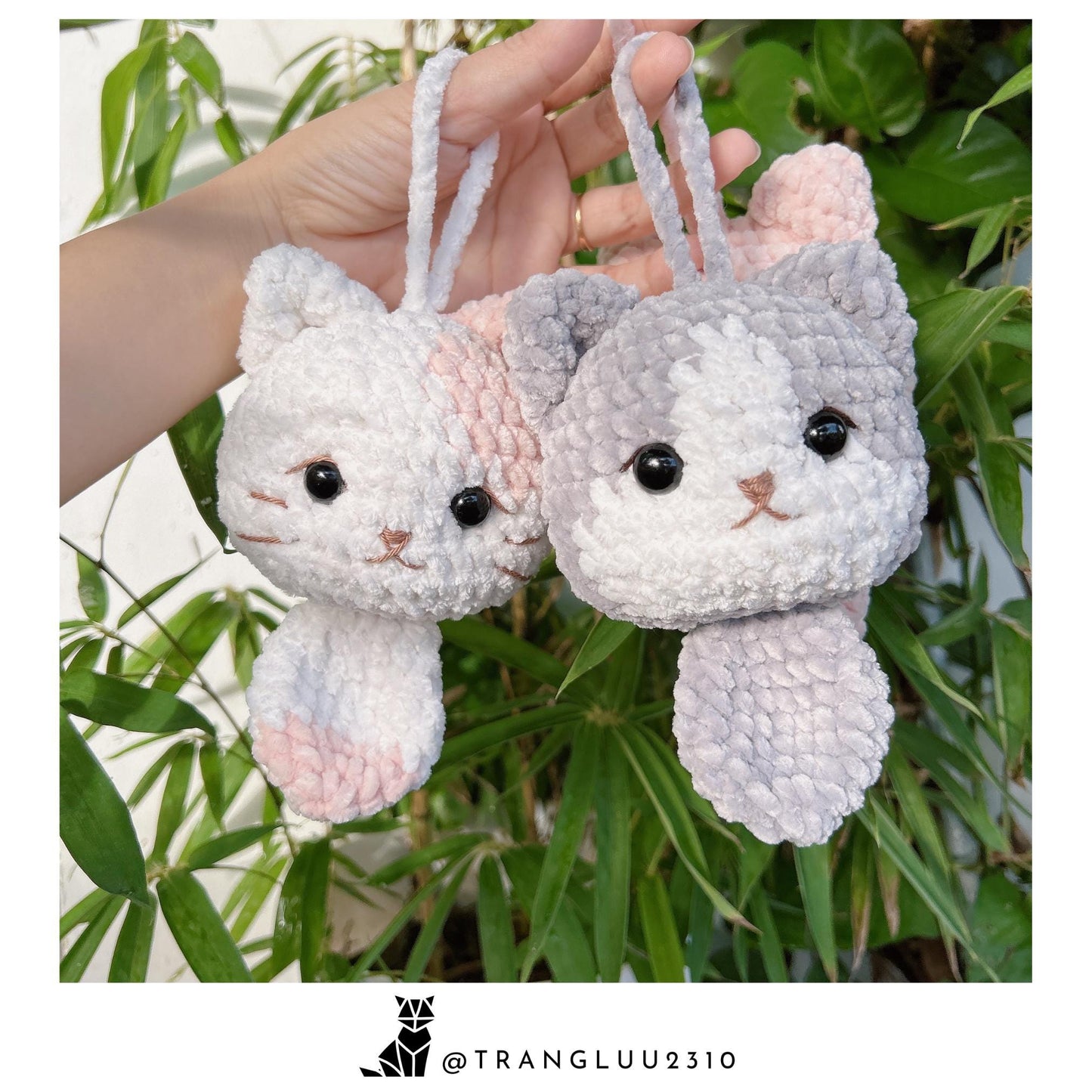 MagicRing Crochet Cat Pattern: Meow Mates (PDF Pattern)