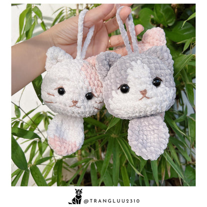 MagicRing Crochet Cat Pattern: Meow Mates (PDF Pattern)