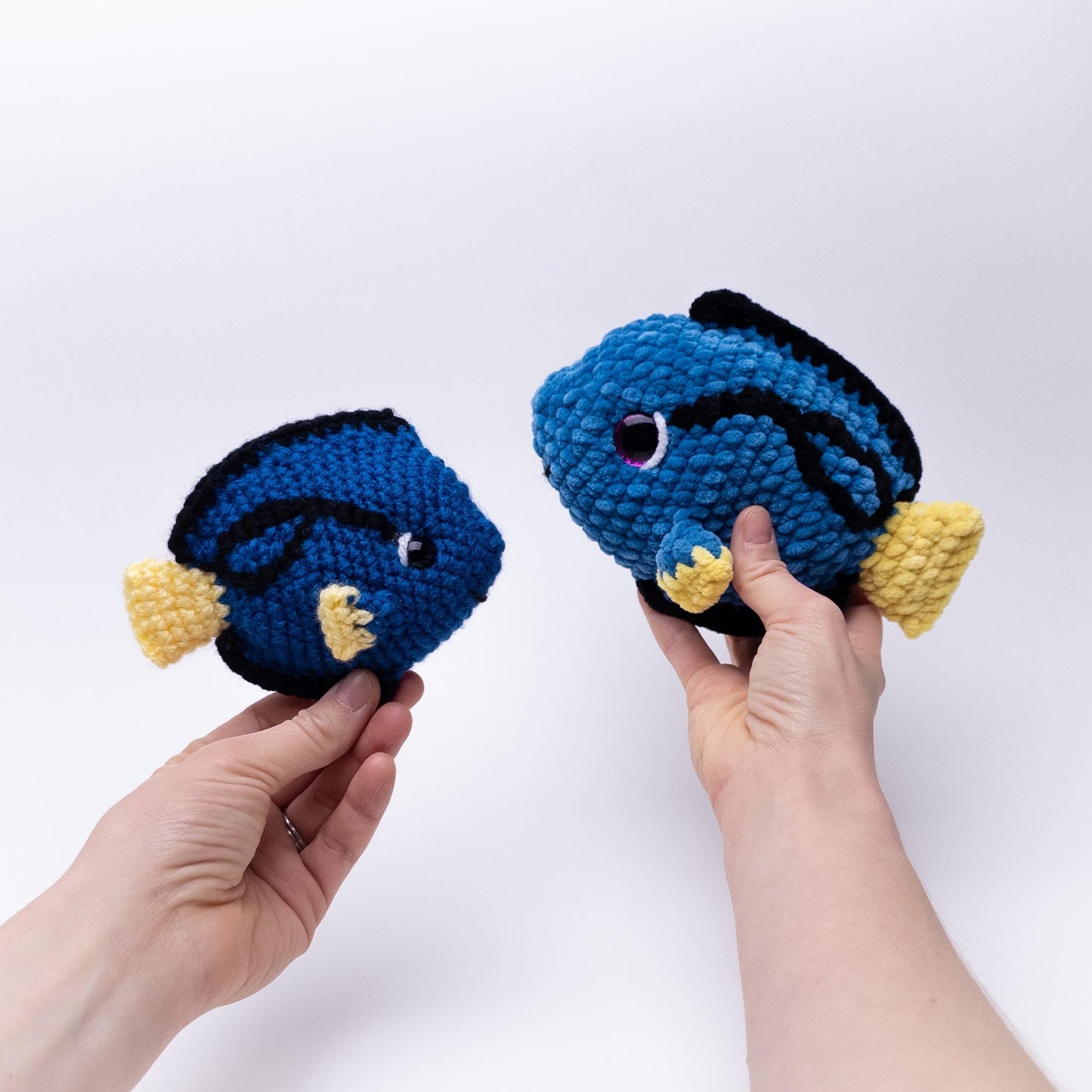 TheresasCrochetShop Beckett the Blue Tang Amigurumi Crochet Pattern PDF