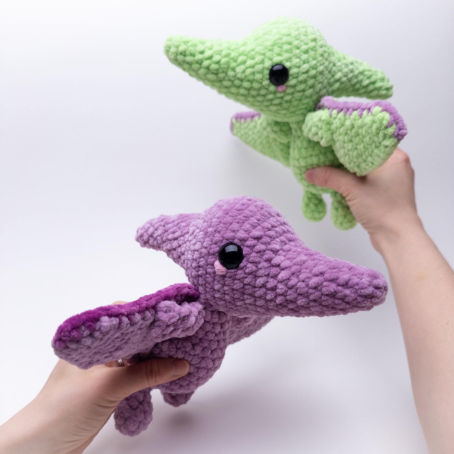 TheresasCrochetShop Plush Petra the Pterodactyl Amigurumi Crochet Pattern PDF
