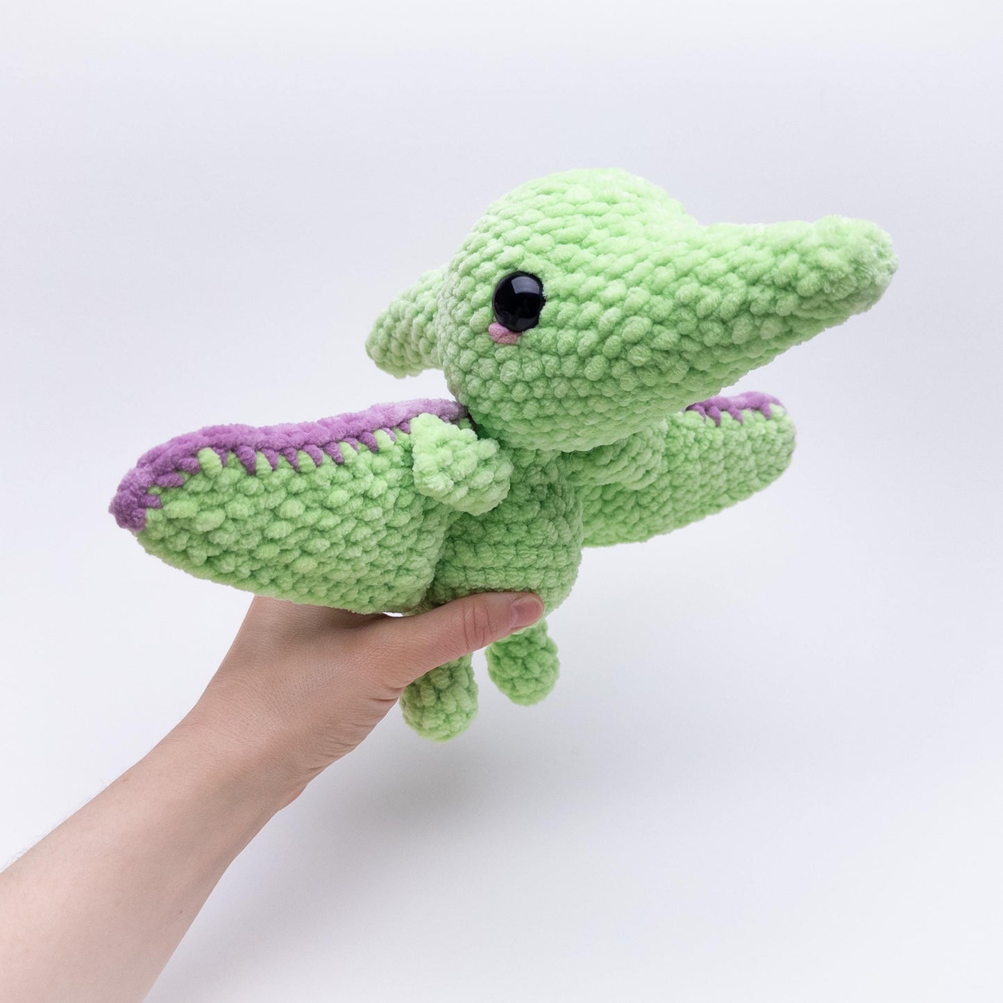 TheresasCrochetShop Plush Petra the Pterodactyl Amigurumi Crochet Pattern PDF