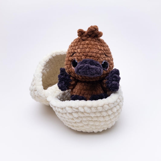 TheresasCrochetShop Puddles the Platypus Amigurumi Crochet Pattern PDF