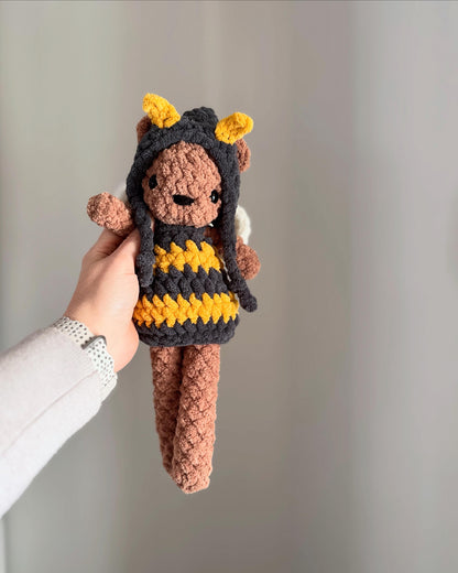 Oak and Marlow Finn Bear + Fairy Mod Crochet Pattern (Fable Collection)