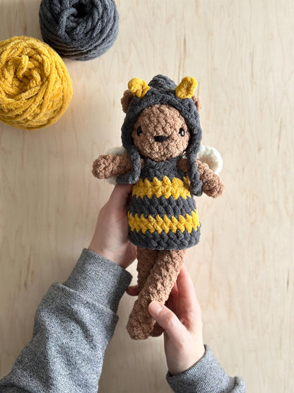 Oak and Marlow Finn Bear + Fairy Mod Crochet Pattern (Fable Collection)