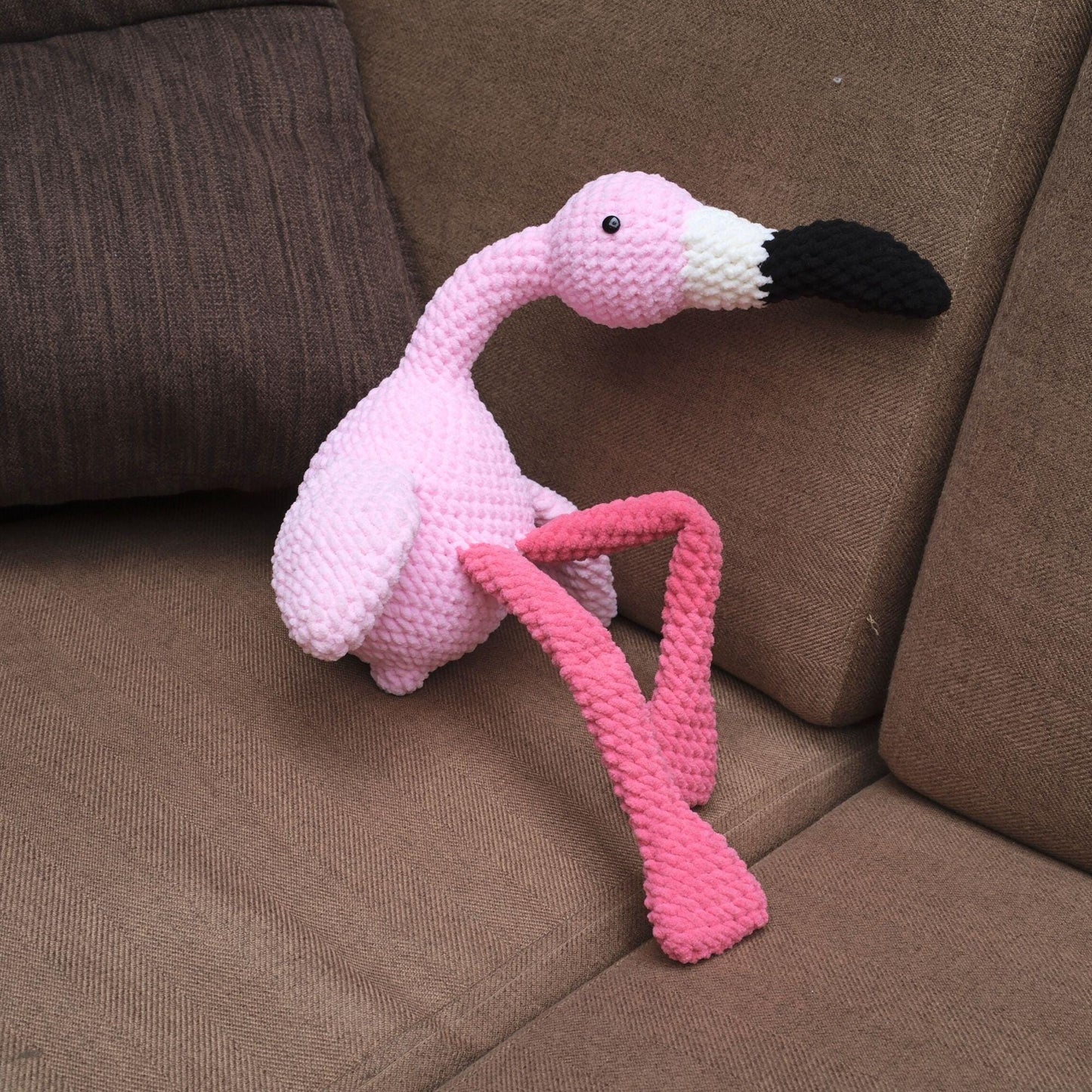 Bedabee Little Flamingo Crochet Pattern Amigurumi PDF Tutorial