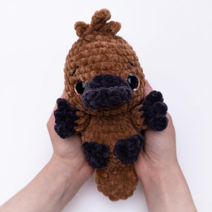 TheresasCrochetShop Puddles the Platypus Amigurumi Crochet Pattern PDF