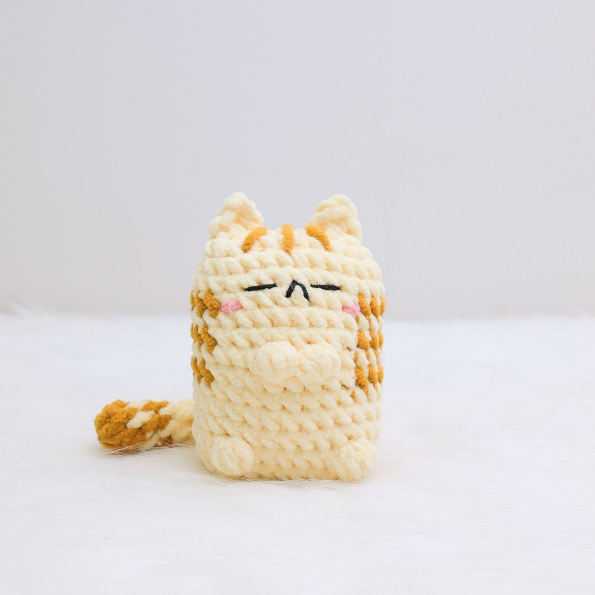 Bedabee No-Sew 4-in-1 Pillow Cat Plushies Crochet Pattern Amigurumi PDF Tutorial