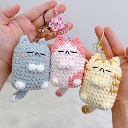 Bedabee No-Sew 4-in-1 Pillow Cat Plushies Crochet Pattern Amigurumi PDF Tutorial