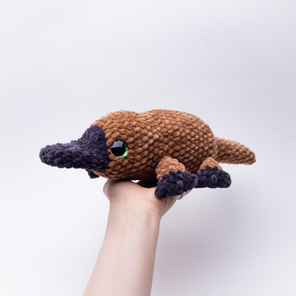 TheresasCrochetShop No-Sew Platrick the Platypus Amigurumi Crochet Pattern PDF