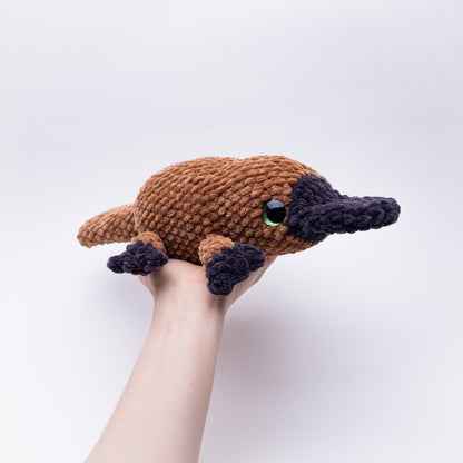 TheresasCrochetShop No-Sew Platrick the Platypus Amigurumi Crochet Pattern PDF