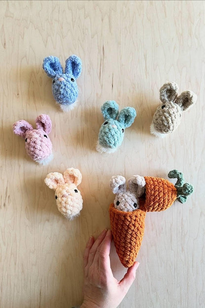 Oak and Marlow Hatching Carrot Crochet Pattern