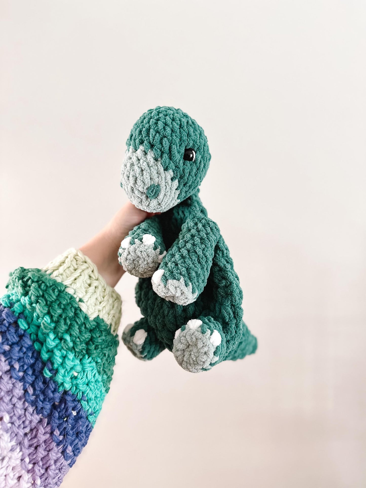 Dani the Dino Crochet Pattern (PDF Pattern)