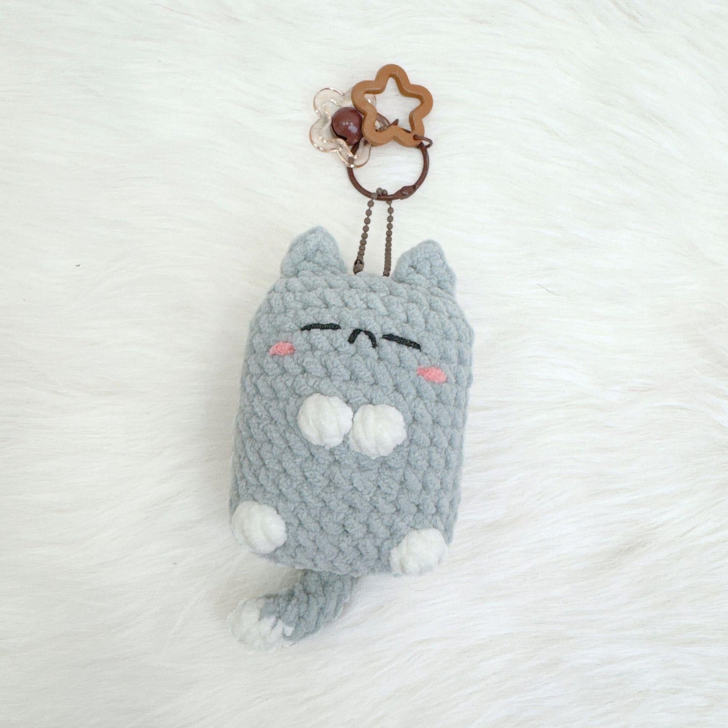 Bedabee No-Sew 4-in-1 Pillow Cat Plushies Crochet Pattern Amigurumi PDF Tutorial