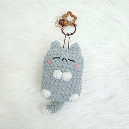 Bedabee No-Sew 4-in-1 Pillow Cat Plushies Crochet Pattern Amigurumi PDF Tutorial
