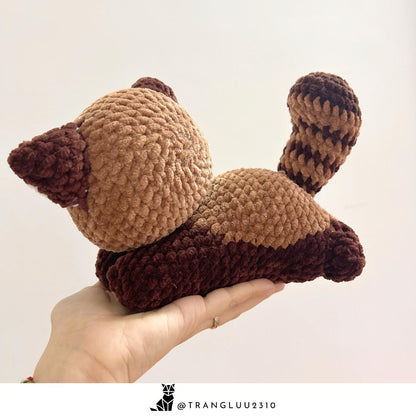 MagicRing Red Panda Crochet Pattern (PDF Pattern)