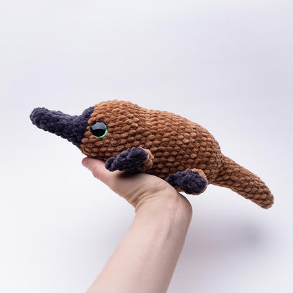 TheresasCrochetShop No-Sew Platrick the Platypus Amigurumi Crochet Pattern PDF