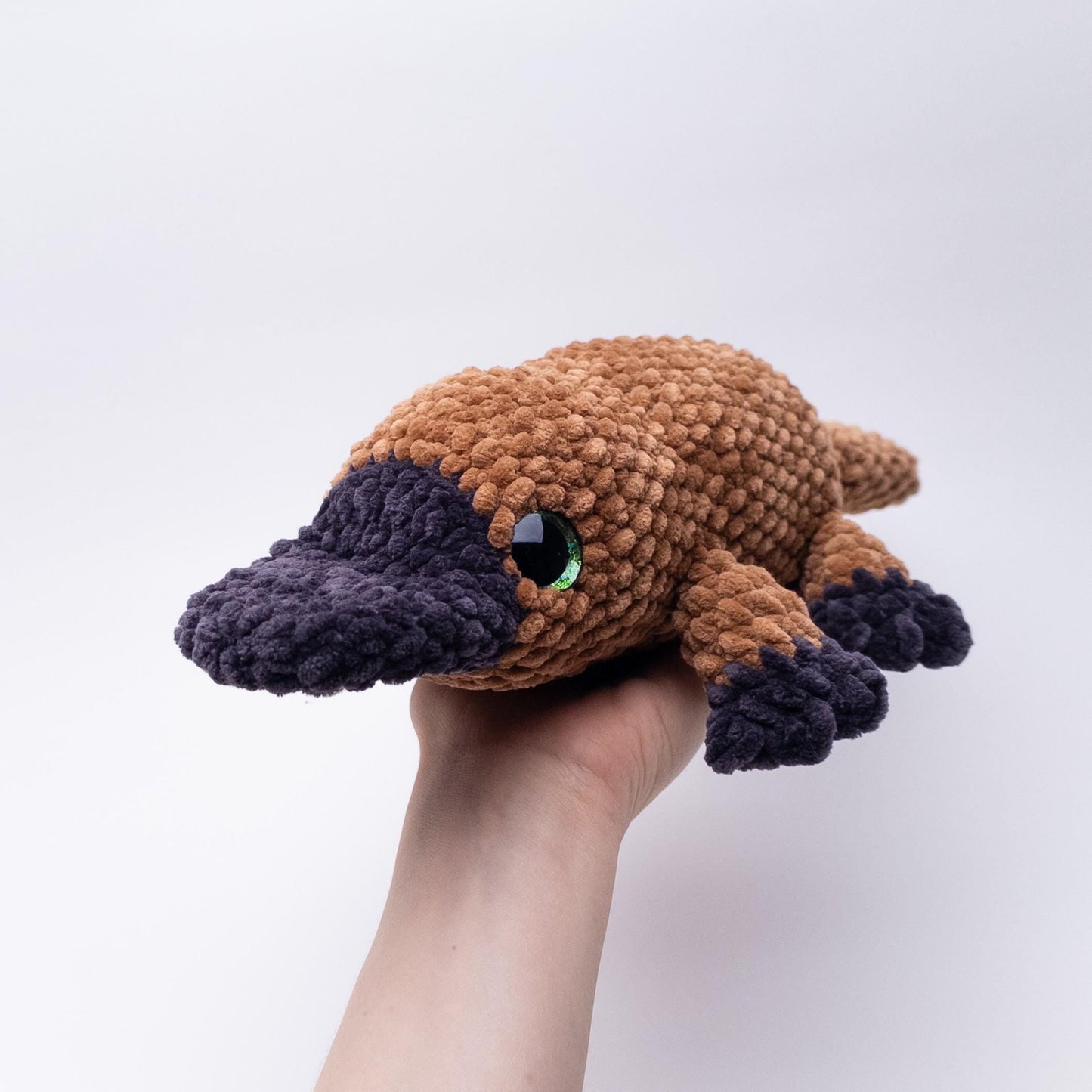 TheresasCrochetShop No-Sew Platrick the Platypus Amigurumi Crochet Pattern PDF