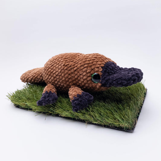 TheresasCrochetShop No-Sew Platrick the Platypus Amigurumi Crochet Pattern PDF
