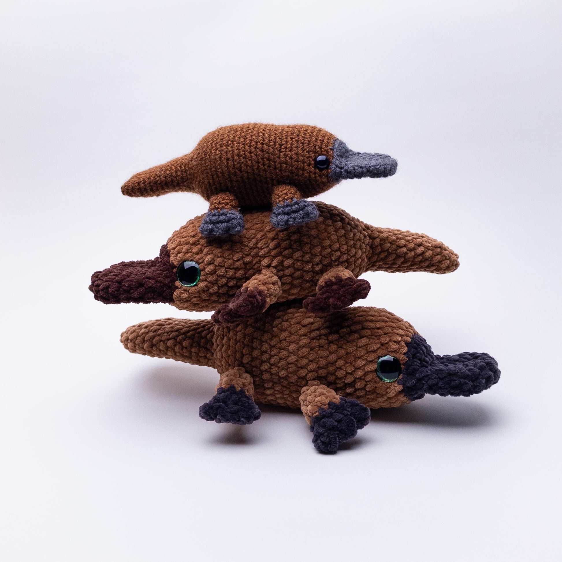 TheresasCrochetShop No-Sew Platrick the Platypus Amigurumi Crochet Pattern PDF