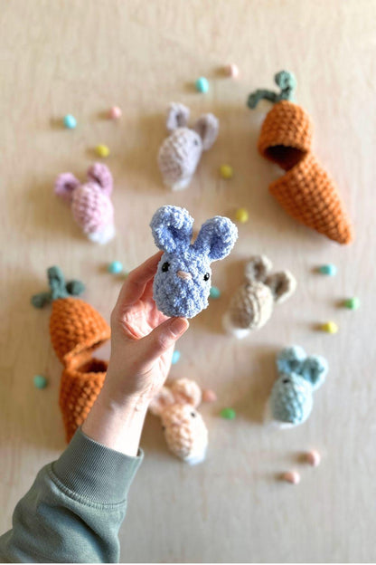 Oak and Marlow Hatching Carrot Crochet Pattern