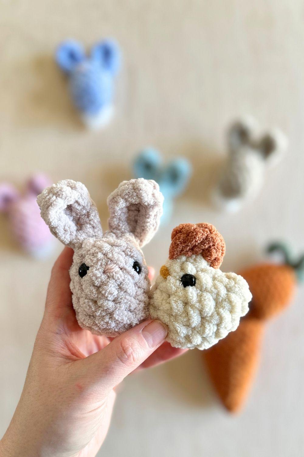 Oak and Marlow Hatching Carrot Crochet Pattern