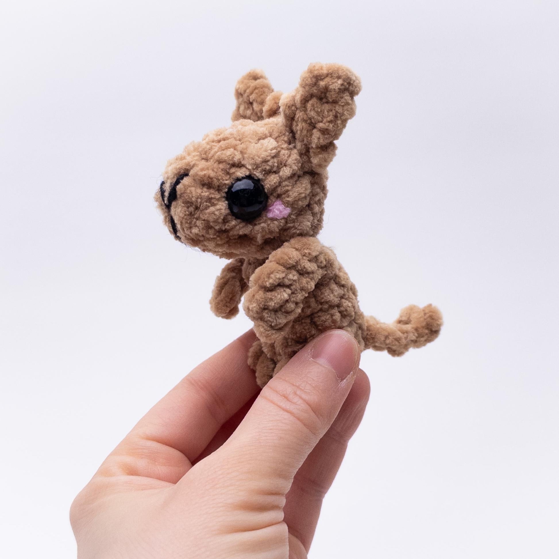 TheresasCrochetShop Kira & Kit the Kangaroos Amigurumi Crochet Pattern PDF