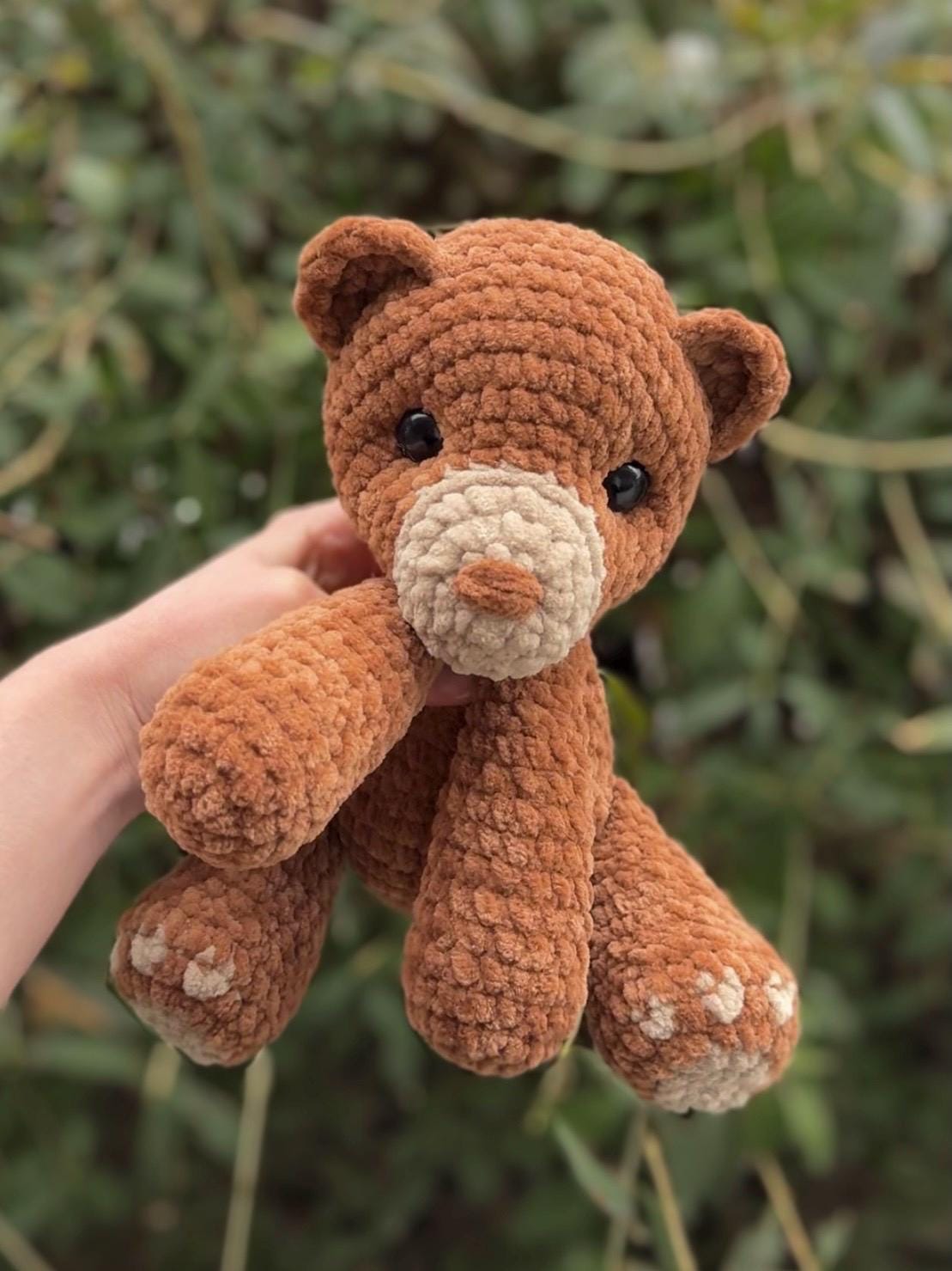 KnotsandSnugglesCo Koda the Bear Amigurumi Crochet Pattern PDF