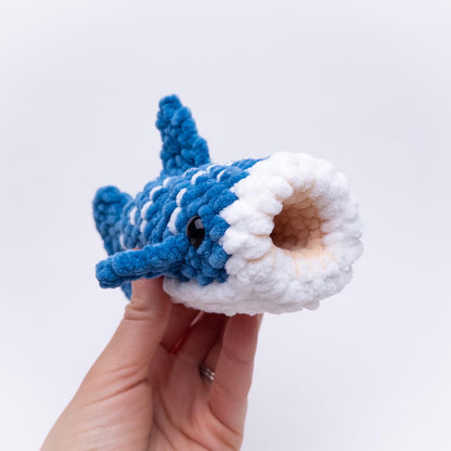 TheresasCrochetShop 3 Mini Shark Amigurumi Crochet Pattern PDF