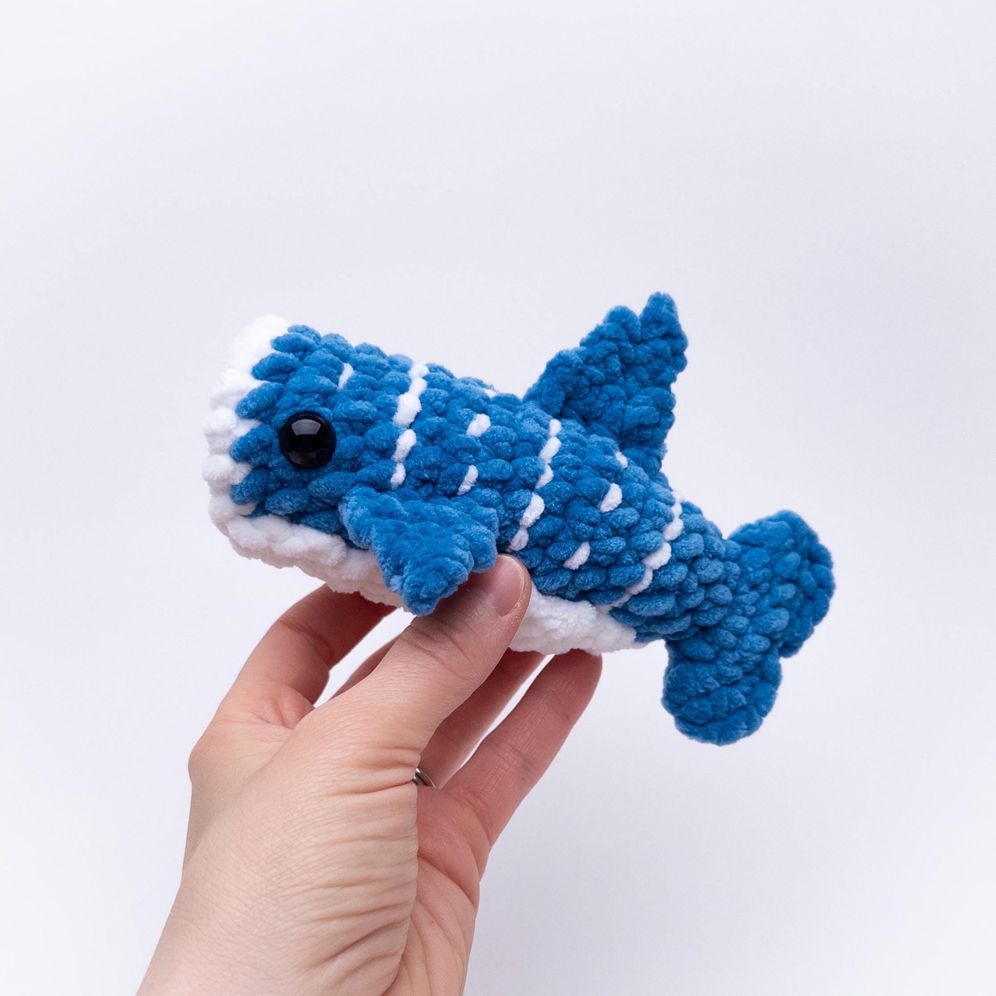 TheresasCrochetShop 3 Mini Shark Amigurumi Crochet Pattern PDF