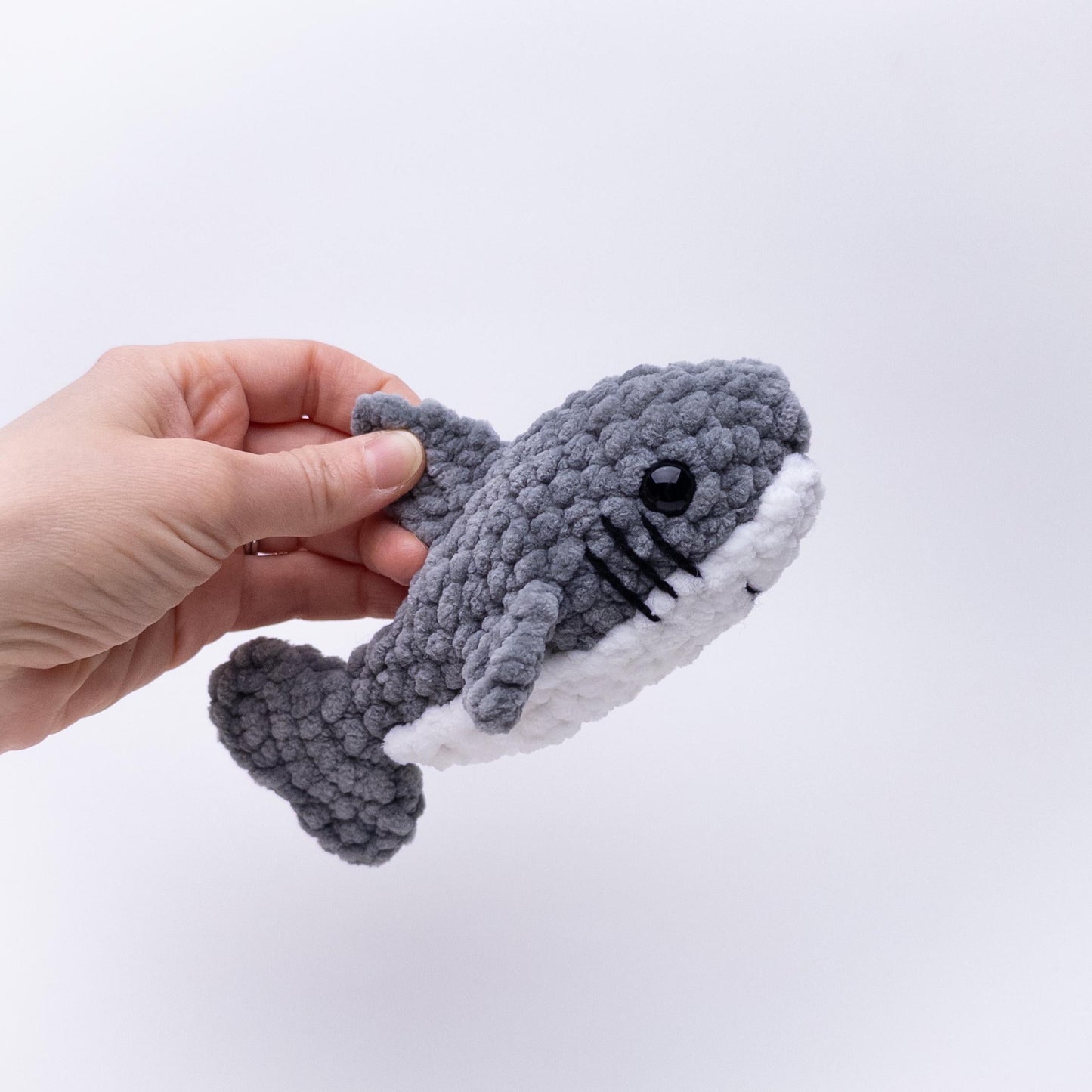 TheresasCrochetShop 3 Mini Shark Amigurumi Crochet Pattern PDF
