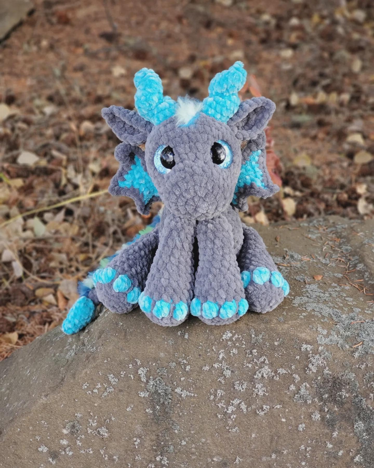 SnuggleBeansCrochet Mini Snuggle Dragons Crochet Pattern 2 in 1 Advanced Beginner PDF