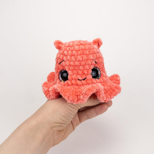 TheresasCrochetShop No Sew Dora the Dumbo Octopus Amigurumi Crochet Pattern PDF
