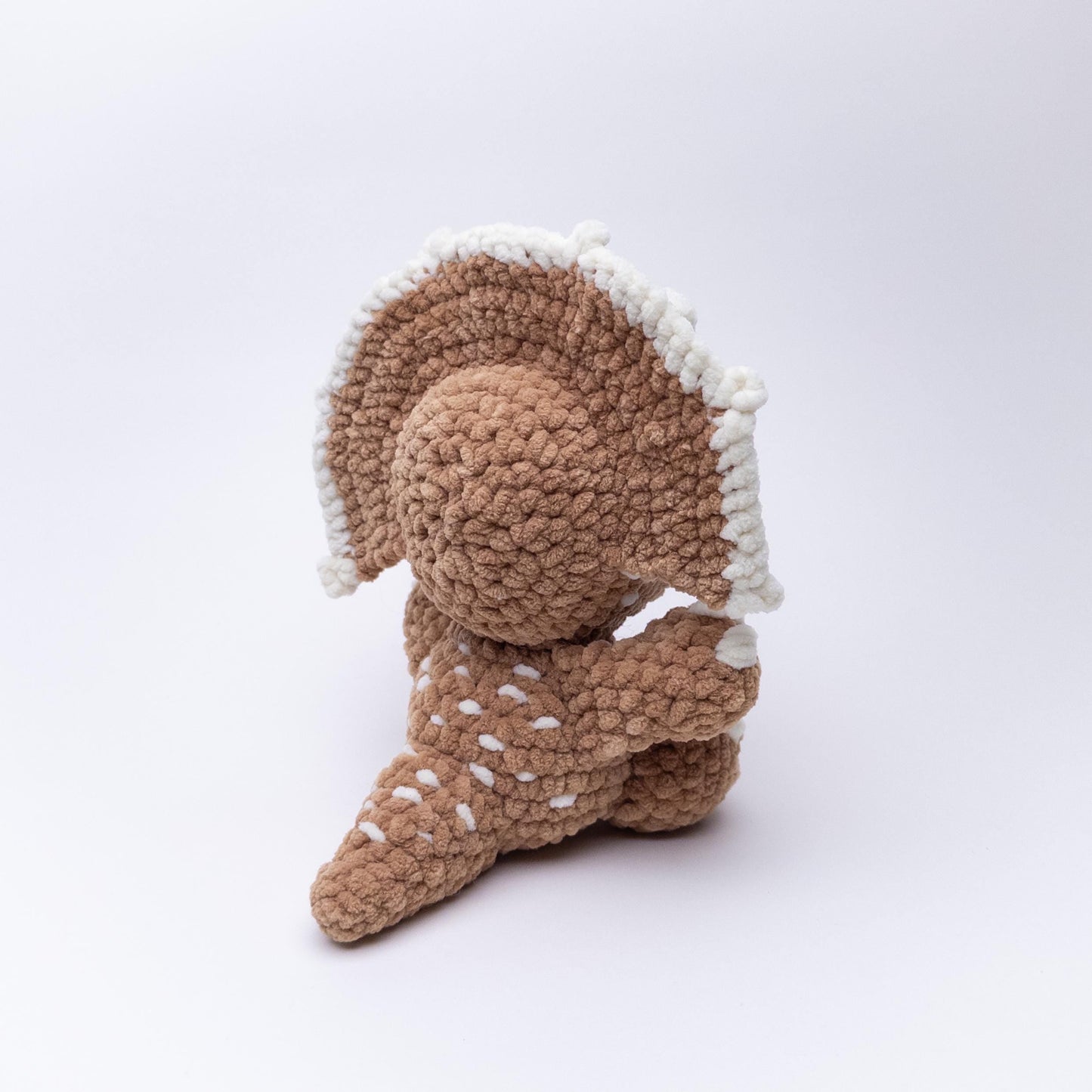 TheresasCrochetShop Theodore the Triceratops Amigurumi Crochet Pattern PDF