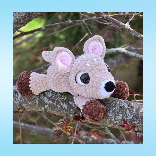 SnuggleBeansCrochet Dory the Deer Crochet Pattern Intermediate Low-Sew PDF