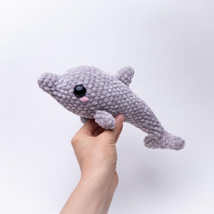 TheresasCrochetShop Dottie the Dolphin Amigurumi Crochet Pattern PDF