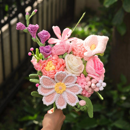 Hooktasyy 25+ Crochet Flower Patterns Bundle Tulip Rose Pingpong Amigurumi PDF