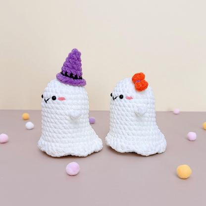 Bedabee Cute Ghost Plushies Crochet Pattern Bundle Amigurumi PDF