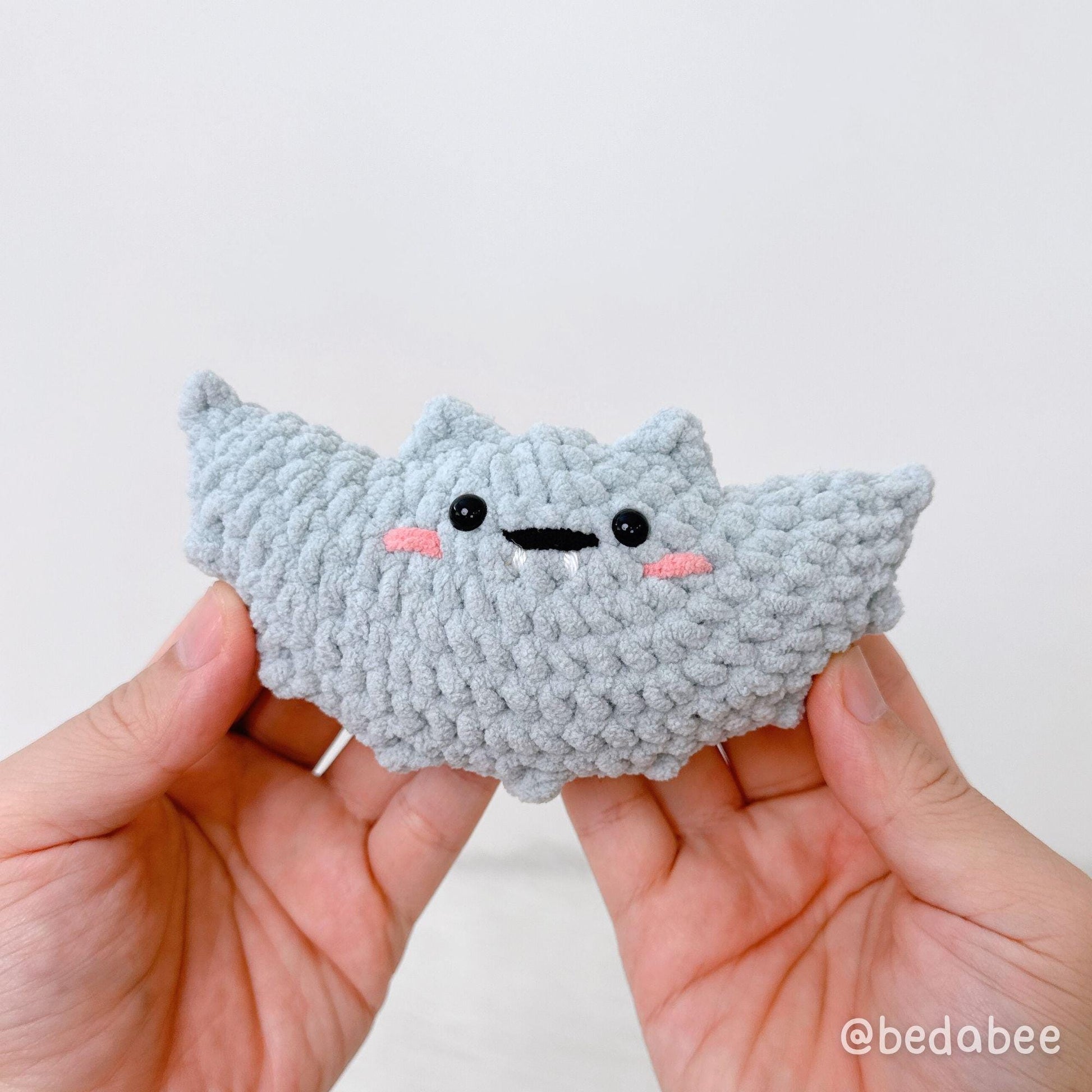 Bedabee No-Sew Little Bat Crochet Pattern Bundle Amigurumi PDF Tutorial